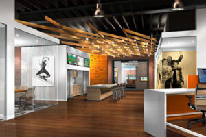 Open office for One on One Sherpa
Tower Real Estate Group - Jassen Johnson Inside design of a custom office space