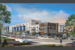 Springhill Suites and Retail
design by Gray Design Group