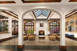 Villa Duchesne Atrium
design by David Ruiz Art